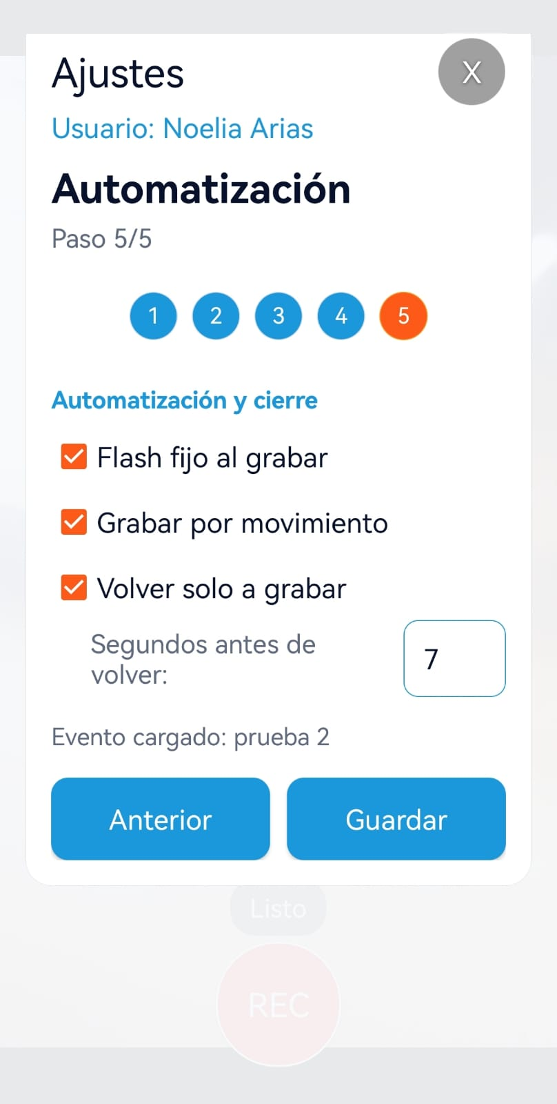 Automatización — Paso 5/5
